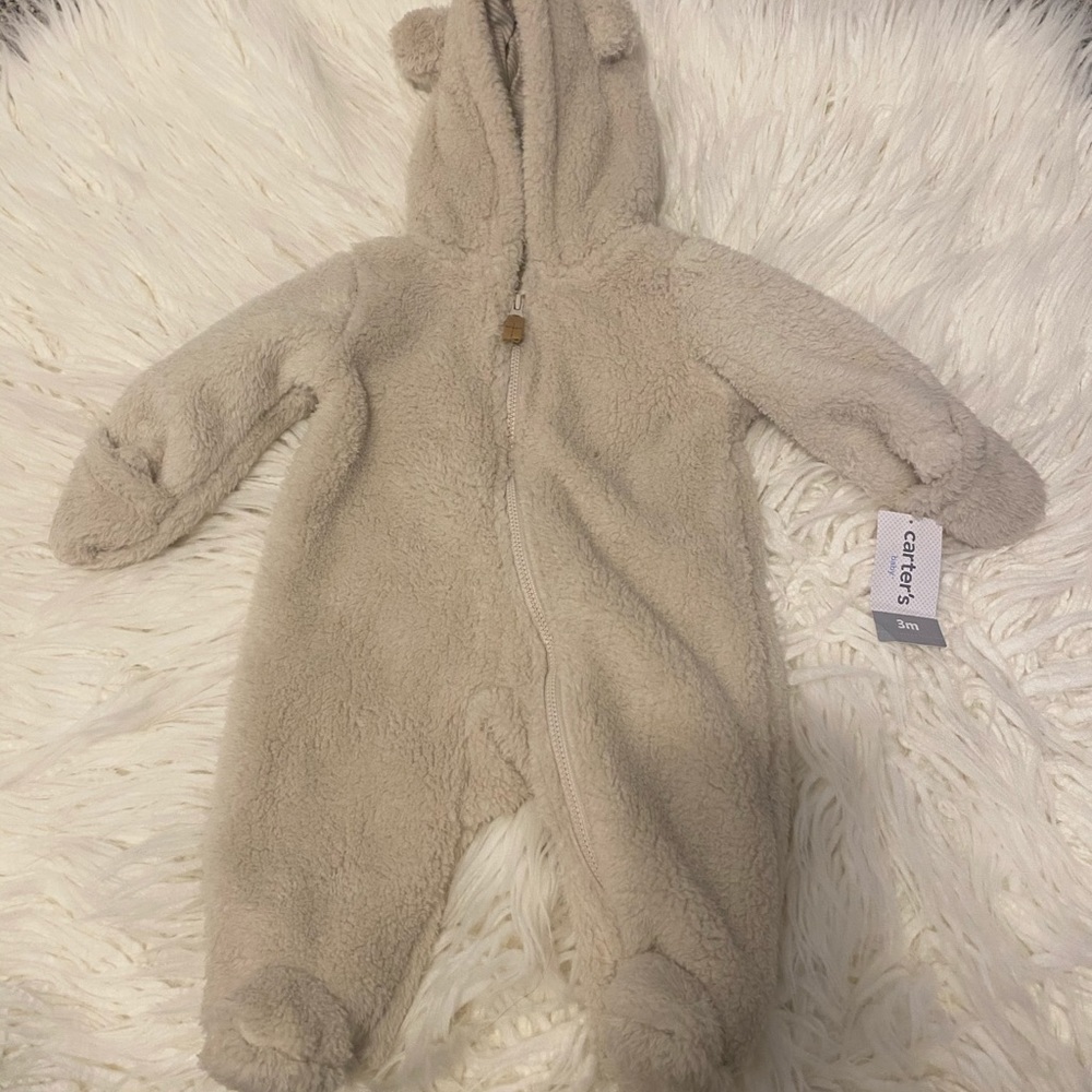Carter’s Baby Sherpa Snowsuit - Picture 2 of 5